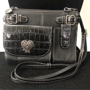 BRIGHTON Small Crossbody Organizer Shoulder Bag Purse